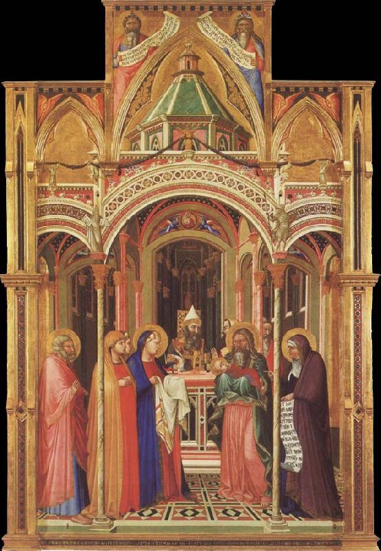 Ambrogio Lorenzetti The Presentation in the Temple